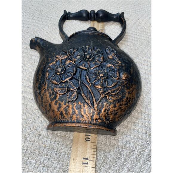 VINTAGE HOMCO DART 1 PIECE KITCHEN WALL DECOR TEAPOT - Picture 6 of 6